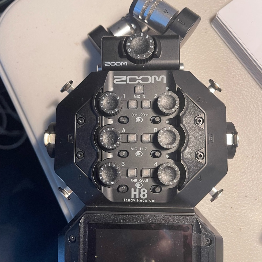 Zoom H8 recorder Berber used new!!